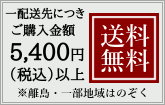 ご購入金額5400円(税込)以上送料無料